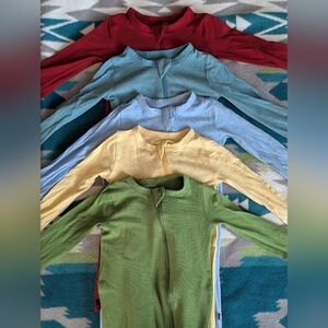 Colorful Kyte Rompers Set Of 5 12-18m